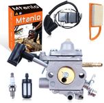 Mtanlo Carburetor Ignition Coil For Stihl BR500 BR550 BR600 Carb Blower For Zama C1Q S183, Carburetor Ignition Coil Air Filter Fuel Filter Spark Plug.
