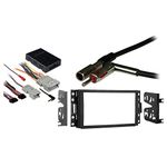 Compatible with Chevy Uplander 2005 2006 2007 2008 Double DIN Stereo Harness Radio Install Dash Kit