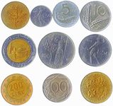 10 Old Italian Coins Lira Lire Repu