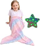 Viviland Kids Mermaid Tail Blanket 