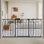 Fairy Baby Extra Wide Baby Gate Bla