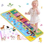 Baby Piano Mat Toys for 1 2 3+ Year Old Girls Boys Musical Mat with 25 Music Sounds Baby Musical Toys Floor Piano Mat for Toddlers Touch Play Dancing Mat Toy for Girls Boys Gifts