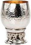 Godinger Hammered Kiddush Cup with Grape Detail