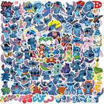 Stitch Stickers 100PCS Cartoon Sticker Stuff for Water Bottles Luggage Bike Car Decals, Vinyl Waterproof Cute Lilo & Stitch Party Supplies for Kids Teens Adults