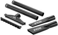 RYOBI 1-7/8 in. 6-Piece Wet/Dry Accessory Kit Nozzels & Hose