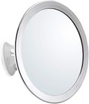 360 Degree Rotating Round Fogless Shaving Mirror Bathroom Shower Mirror with Locking Suction Anti-Fog Decorative Mirror