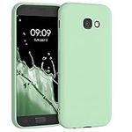 kwmobile Case Compatible with Samsung Galaxy A5 (2017) Case - Soft Slim Protective TPU Silicone Cover - Mint Matte