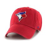 47 MLB Toronto Blue Jays Men's Clean Up Cap, Red