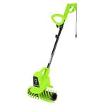 GreenSweep Reviver - Artificial Grass/Turf Power Sweeper Brush for Cleaning Artificial Lawns - Edge to Edge, Lightweight & Compact