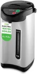 Nutrichef Electric Kettle, Water Boiler & Warmer, 5 Quart Hot Pot with Multiple Dispensing Options, Rapid Heating, Child Safety Lock-On Lid, Maintain Warmth for Hours, Sleek Countertop Design