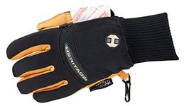 Heritage Glove Winter Work Glove, Black/Tan, Size 9