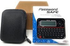Password Safe Vault Electronic Storage Organizer Keeper Device and EVA Carry Ca