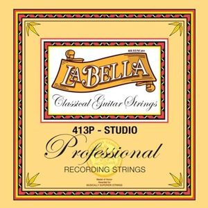 La Bella 413P Professional Studio Recording String Medium Classical Guitar Strings 29-42
