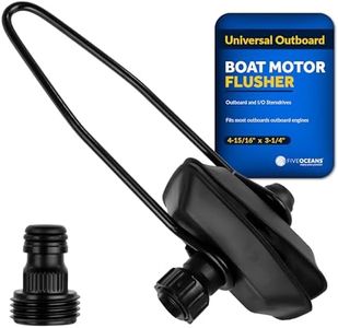 Universal Outboard Boat Engine Motor Flusher Rectangular Muff Cups - Five Oceans