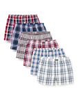 Lower East Mens Le150 Boxer Shorts, Checked, XL UK