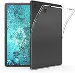 kwmobile Case Compatible with Samsung Galaxy Tab S5e Case - Soft TPU Back Protector Cover for Tablet - Matte Transparent