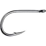 Mustad Ultra Point Long Shank Kirbed Point Big Gun Catfish Hook (Pack of 7), Black Nickel, Size 6/0