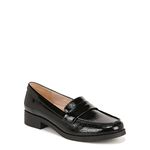 LifeStride Women's Sonoma 2 Slip on Loafers, Black Patent, 7.5