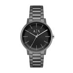 Armani Exchange Men's Watch Three-Hand, Gunmetal Stainless Steel, AX2761