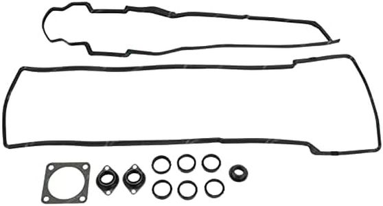 Rocker Tappet Valve Cover Engine Gasket Set for Ford Falcon BA BF FG 4.0L DOHC 6cyl & for Ford Territory SX SY SZ 4.0L 2002 to 2014 Spark Plug Tube Seals Throttle Body Gaslet PCV Grommet