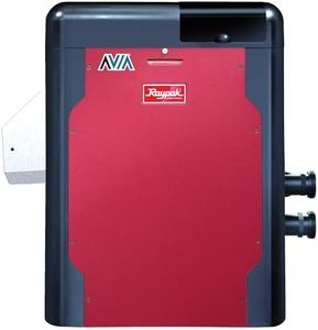 Raypak Avia 400K BTU Propane Pool Heater for Inground Pools Pool and Spa Heater with Copper Heat Exchanger, Built-in WiFi, 120/240V (018039)