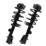 KUSATEC Front Pair Complete Struts Shock Absorber fit for 2008-2016 Chrysler Town & Country, 2008-2019 Dodge Grand Caravan, 171128L 171128R Struts with Coil Spring Assemblies