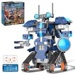 Under the Baubles Robot Toys for Kids Building Set - STEM Remote & APP Controlled Toys Gifts for Boys Girls 6 7 8 9 10 11 12+ Years Old (433 Pieces)