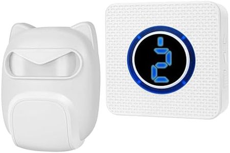 2.4G WiFi Motion Sensor Alarm, TUYA/Smart Life App for Customization Push Notification, Wireless Range Smart Motion Detector, Indoor Motion Sensor, Motion Detector