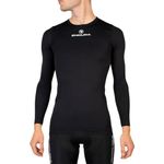 Endura Engineered Long Sleeve Baselayer - Men's Thermal Cycling Top Black, Medium