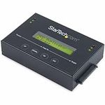 StarTech.com 1:1 Standalone Hard Drive Duplicator & Eraser, SATA HDD/SSD Disk Cloner & Eraser, LCD Display, TAA Compliant, OS Independent (SATDUP11)