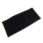 uxcell CNC Machine Black Rubber Accordion Pleats Shield Cover