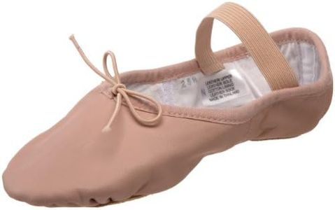 Bloch girls Dansoft Split Sole Ballet (Toddler/Little Kid) dance shoes, Pink Leather, 12 Little Kid US