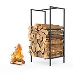 DAMEING Firewood Rack Outdoor for F