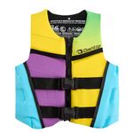 Owntop Swim Vest Kids Youth 50-90 lbs (Multi-Color, M)