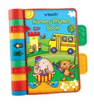 VTech Baby Nursery Rhymes Book, Light Up, Interactive, Musical Baby Book with Sounds and Phrases, Suitable for Babies from 6 Months+, English Version