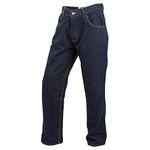 ScorpionExo Covert Jeans Men's Reinforced Motorcycle Pants (Blue, Size 42)