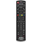 Gvirtue Universal Replacement Lost Remote Control for Almost All Panasonic and Smart TV N2QAYB000485 N2QAYB000100 N2QAYB000221 N2QAYB00048 PN-15+EL