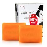 Kojie San Skin Brightening Soap - Original Kojic Acid Soap for Face & Body - Cosmetic Soap for Beautifully Fresh Skin (2 X 135g Bars)