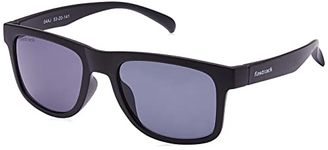 Fastrack Black Colored Square Shaped 100% UV Protected Sunglasses for Men (P424BK1V)