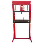 VOLTZ tools 20 Ton Hydraulic Shop Press Floor Press H Frame Load capacity: 20 ton Overall height: 61"