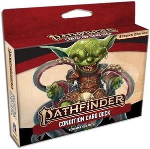 Pathfinder Condition Card Deck - 110 Full-Color Reference Cards for Second Edition RPG Game Conditions