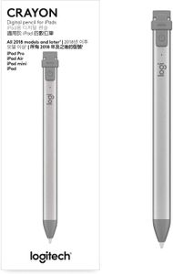 Logitech Crayon Digital Pencil – Grey Stylus for iPad