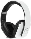 Wireless Bluetooth Headphones- August EP650 -Over Ear Headphones aptX Low Latency NFC Rich Bass Clear Sound 30 days Stand By High-Performance Comfort Headset for PC Laptops Mobile Phones Tablets White