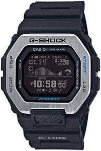 CASIO Men's G-Shock G-Lide Digital Watch, Clear Dial, Black Band