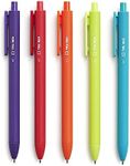 TRU RED Retractable Quick Dry Gel Pens Med Point 0.7mm Asst 5/Pk (TR54497)