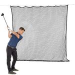 GoSports Sports Netting - Hitting Net for Golf, Baseball, Hockey, Soccer, LAX and More - 10 ft, 15 ft, 20 ft