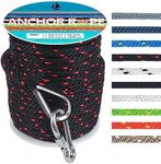 Anchor Rope 50 Ft 3/8 in, Premium S