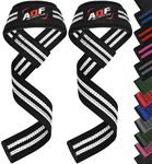 AQF Lifting Straps, Weight Lifting Wrist Straps, 60CM Heavy Duty Gym Straps with 5MM Neoprene Padded Support, Anti-Slip Bar Grip, Ideal for Weightlifting, Deadlifting, Bodybuilding Workouts