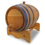 Premium Charred American Oak Aging Barrel - No Engraving (5 Liter)