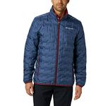 Columbia Men's Delta Ridge Down Jacket, Dark Mountain, X-Large